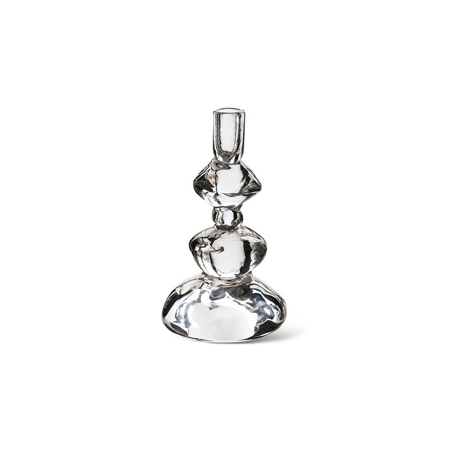 Candle Holder Medium, Crystal