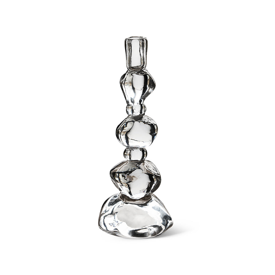 Candle Holder Large, Crystal